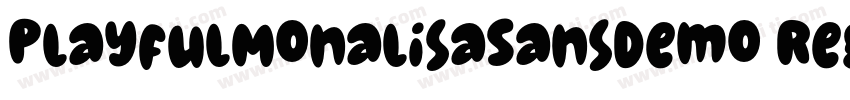 PlayfulMonalisaSansDemo Reg字体转换